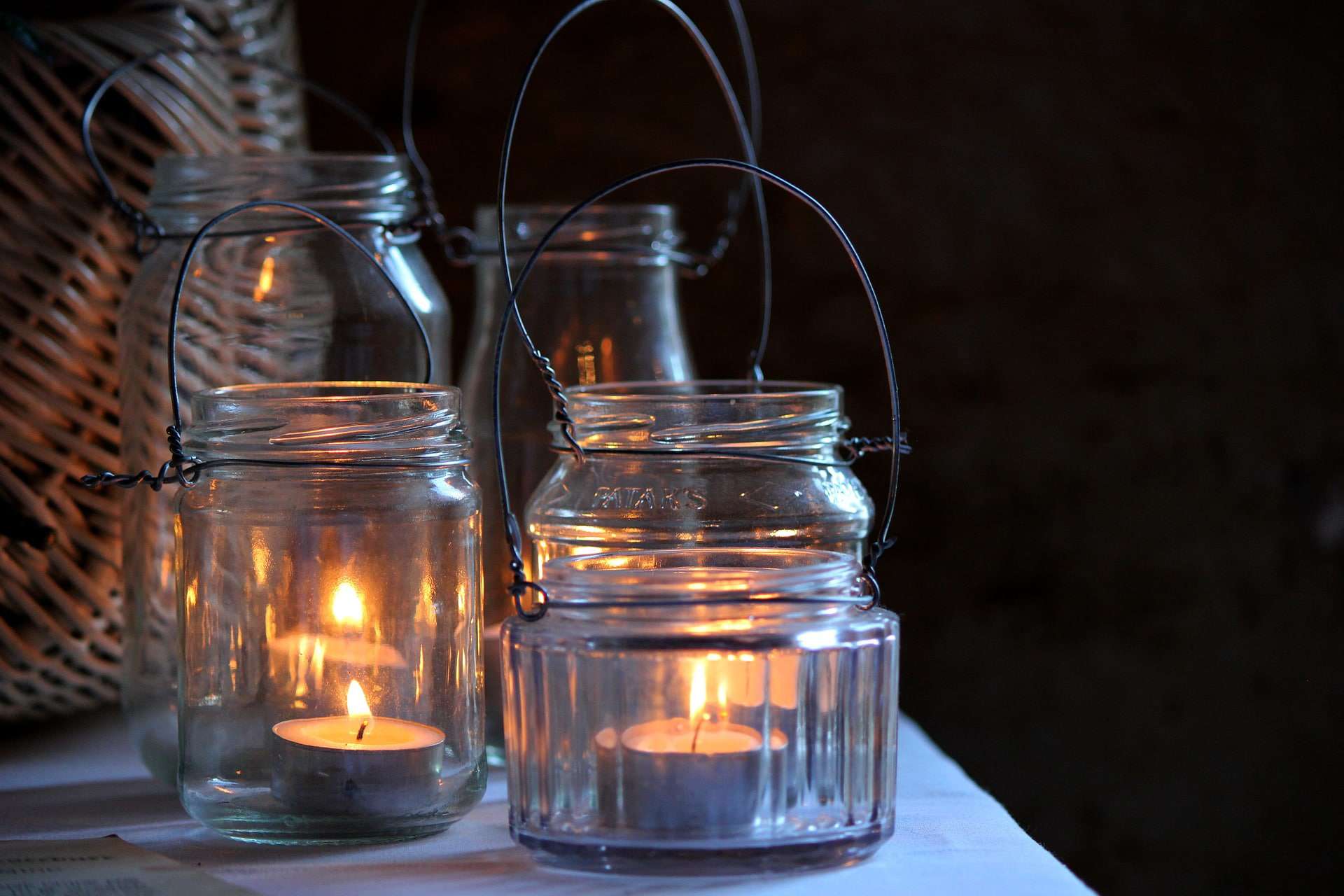 DIY Mason Jar LED Candle Decor - Make Something Mondays